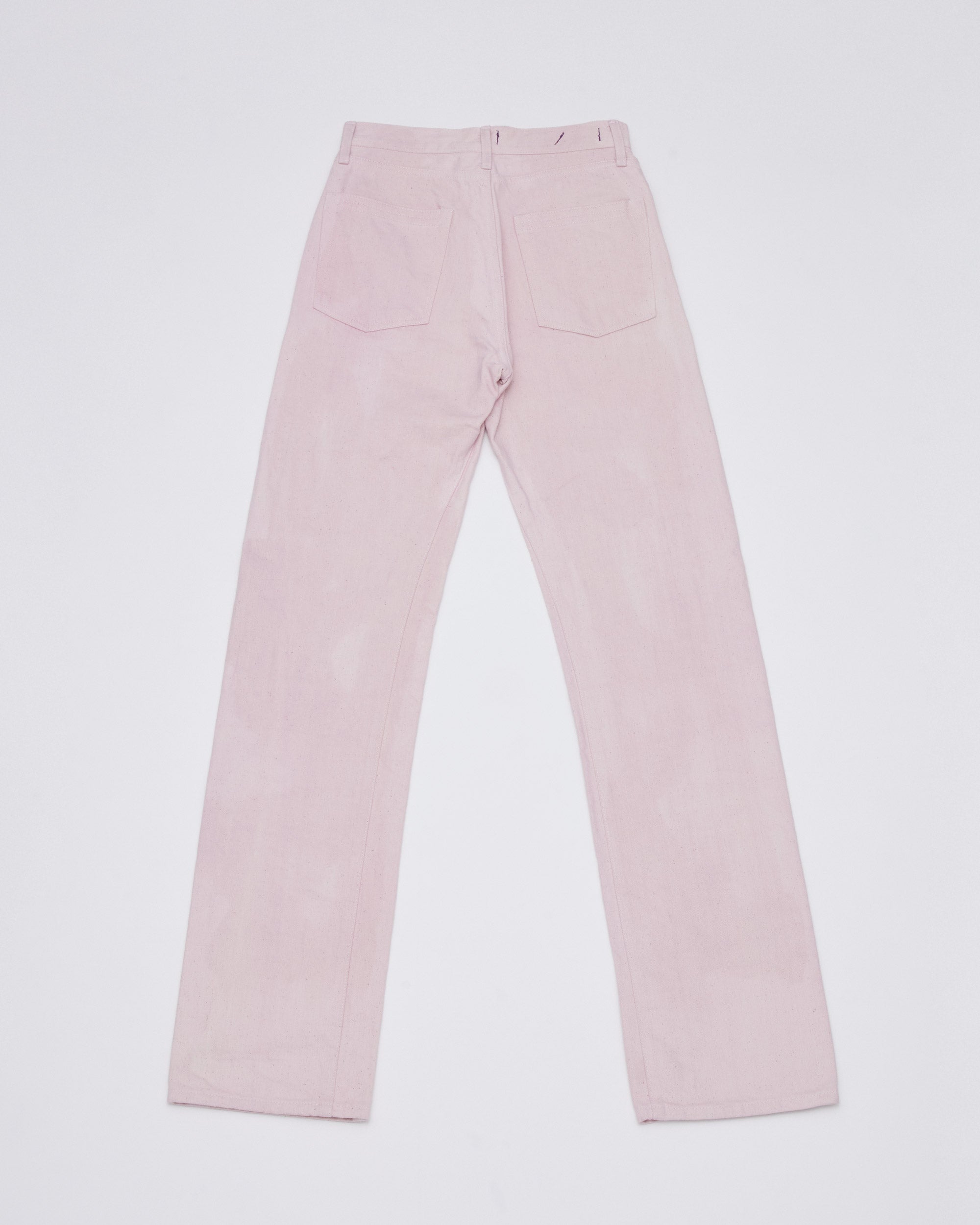 バックプットスタイル<br>ヨーク位置とポケット位置を上げることによりヒップUP効果があります。