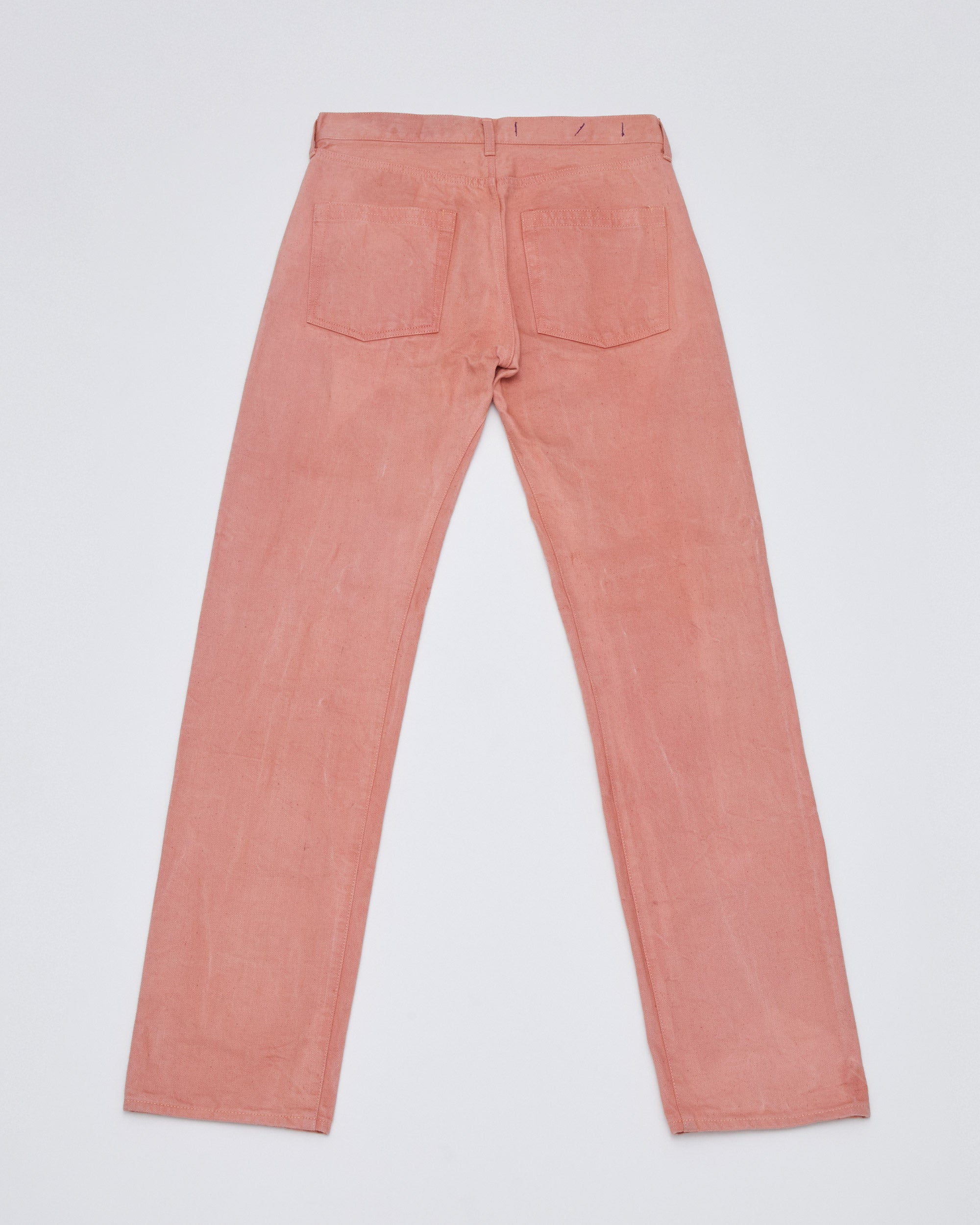 バックプットスタイル<br>ヨーク位置とポケット位置を上げることによりヒップUP効果があります。