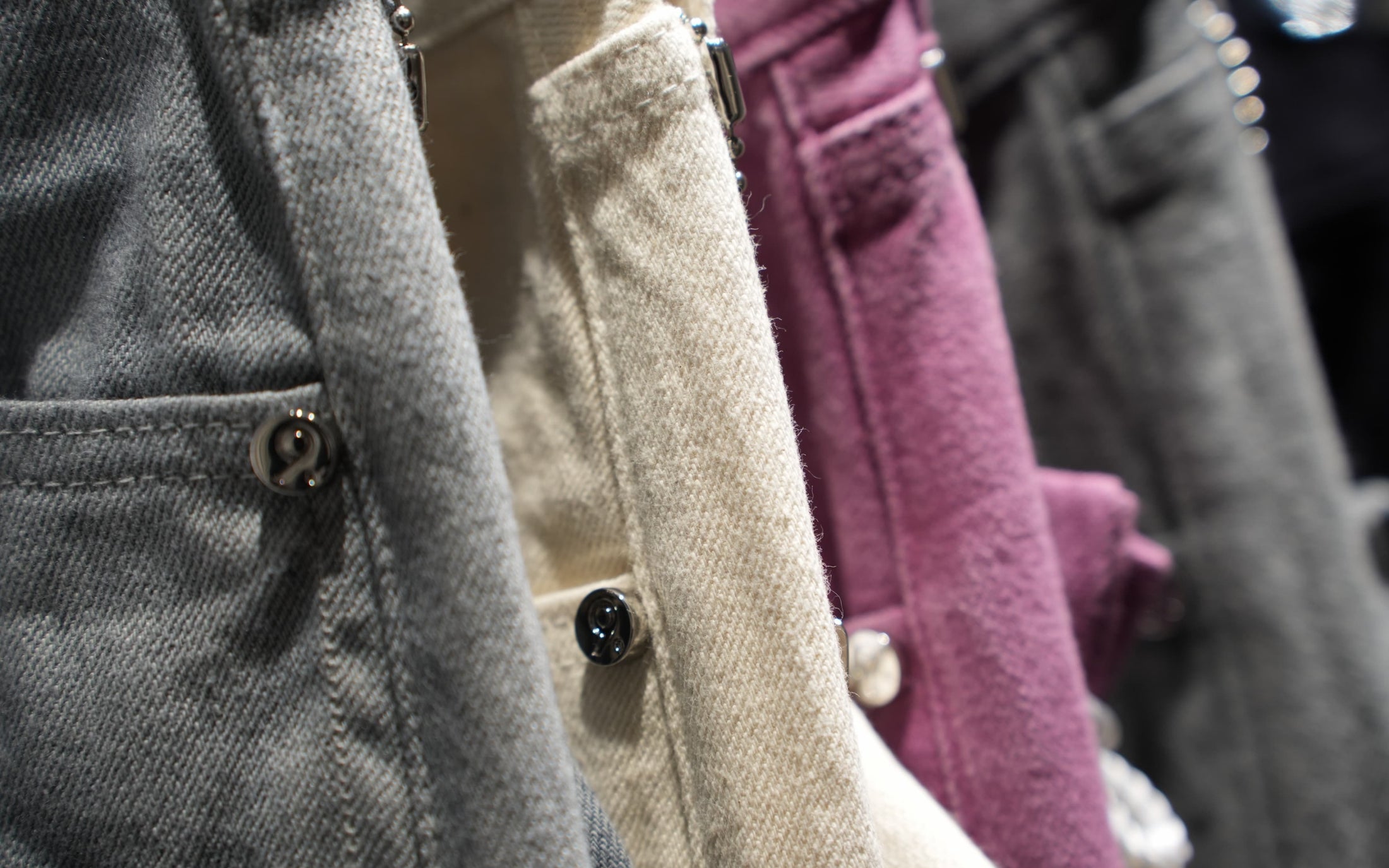 Color denim