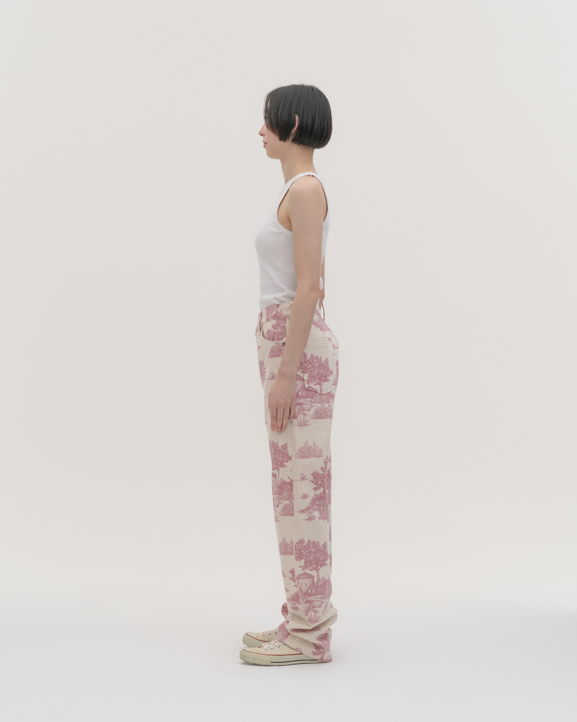 USUBENI - 9-902 | High-Waist Straight