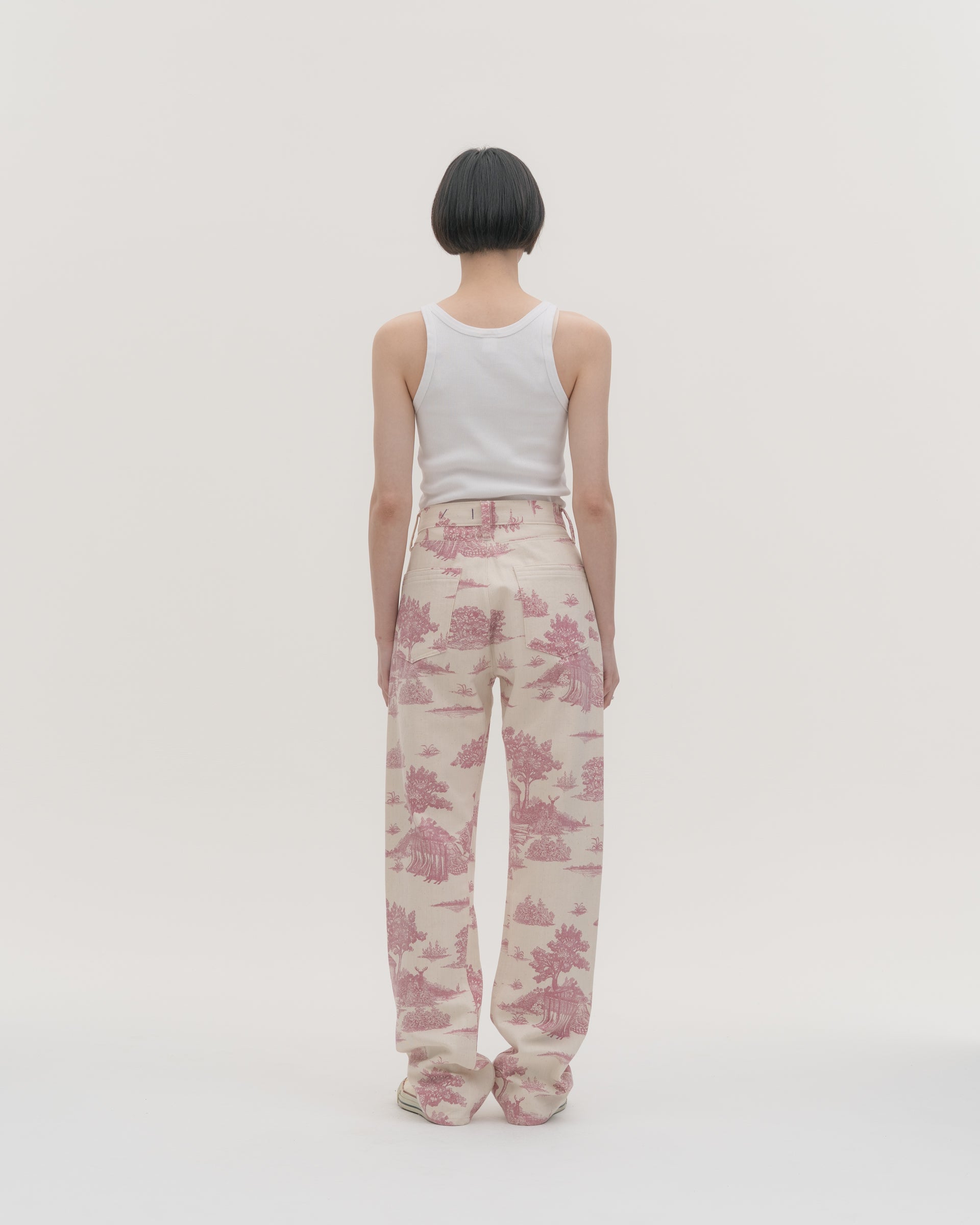 USUBENI - 9-902 | High-Waist Straight