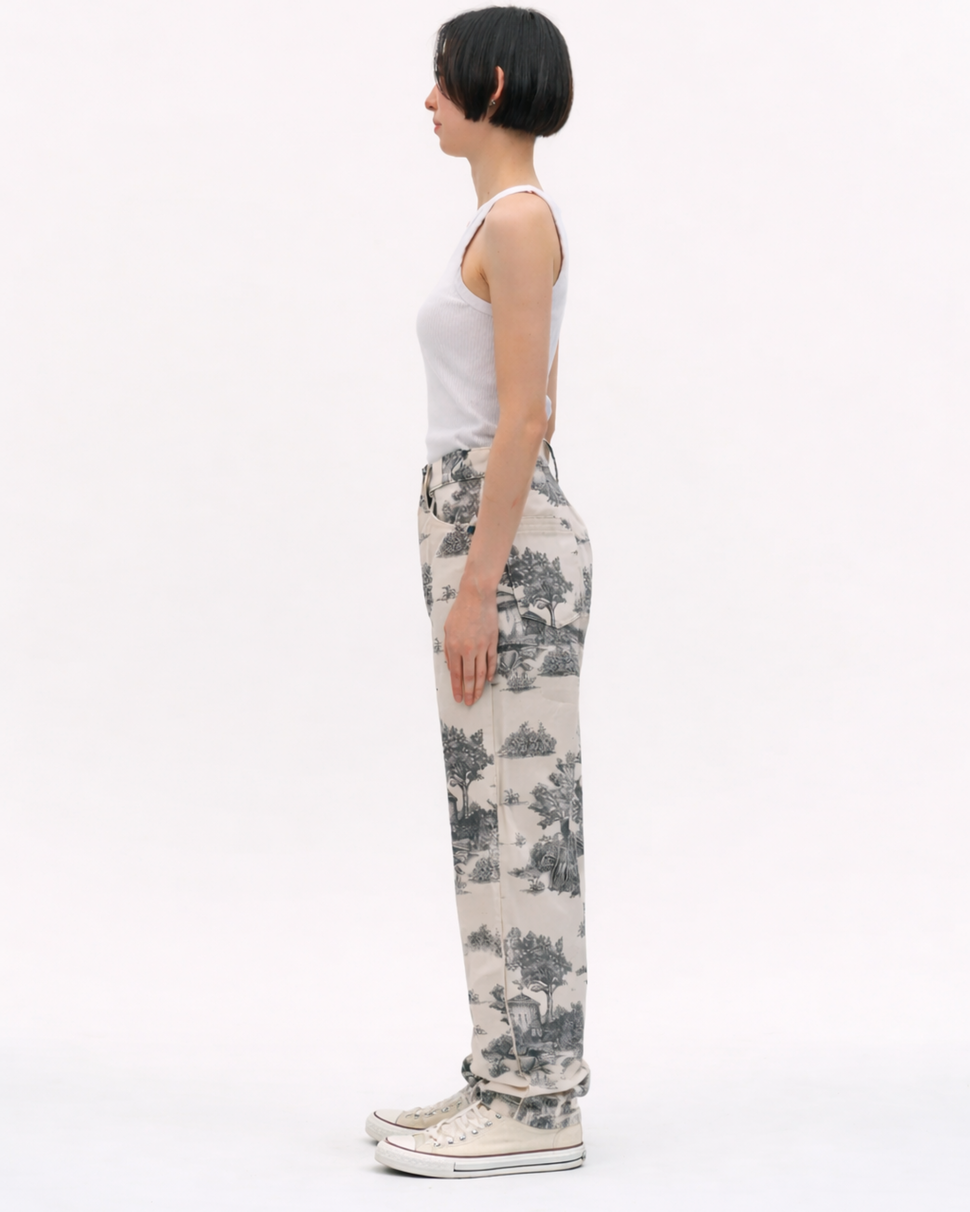 KONKIKYO - 9-902 | High-Waist Straight