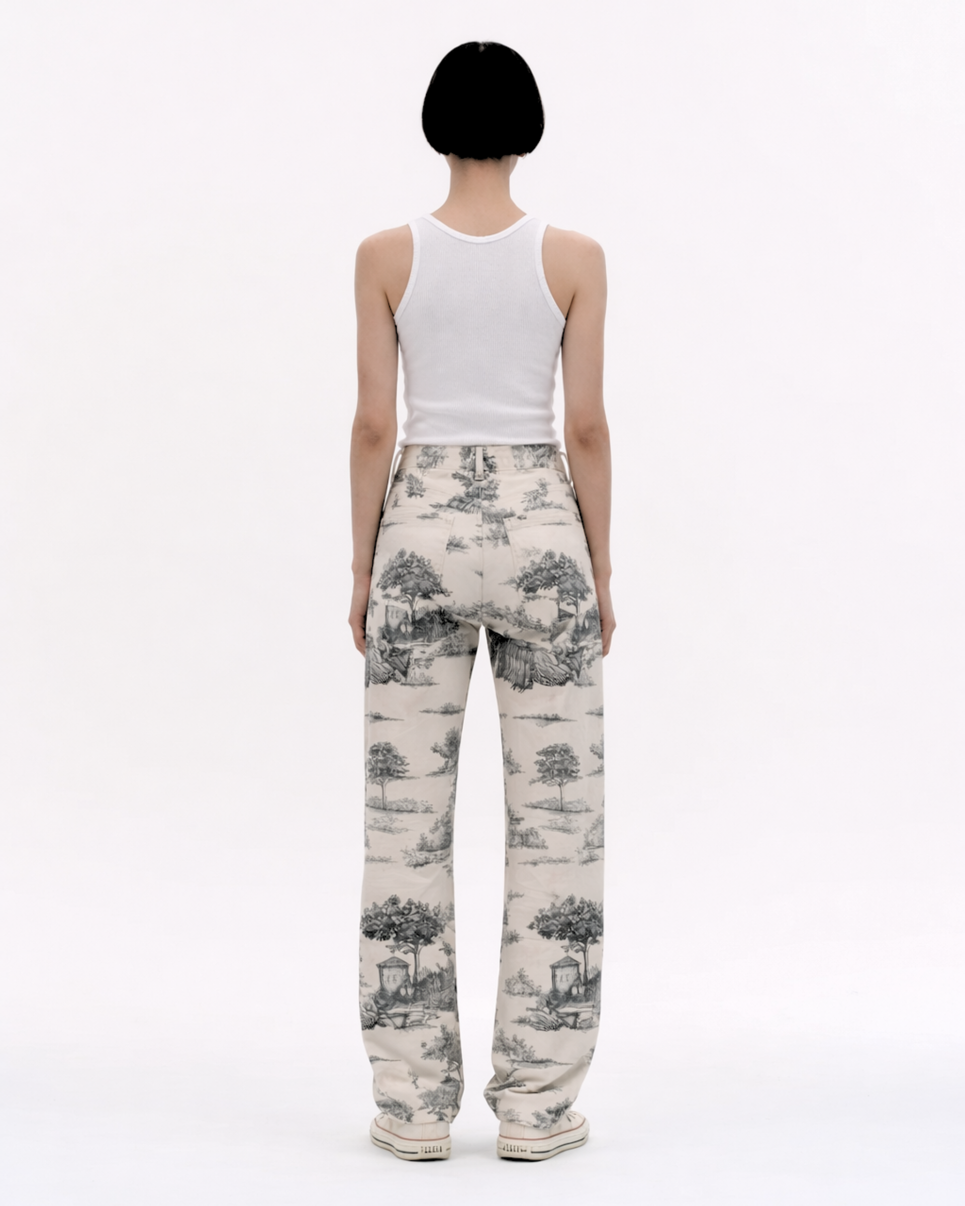 KONKIKYO - 9-902 | High-Waist Straight